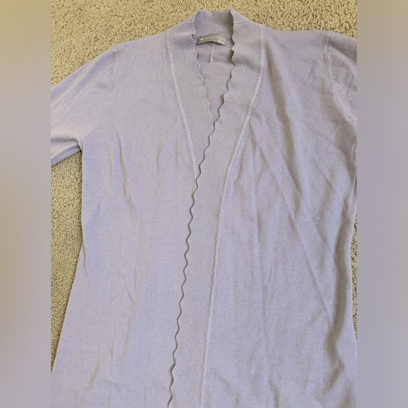 NWOT Evolution by Cyrus Purple Lavender Cardigan ~ size SP - Picture 6 of 9